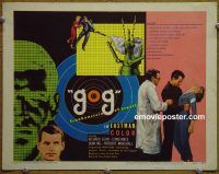 f019 GOG title lobby card '54 Frankenstein of steel!