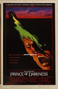 h198 PRINCE OF DARKNESS one-sheet movie poster '87 John Carpenter