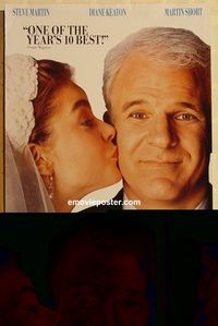 n066 FATHER OF THE BRIDE advance video one-sheet movie poster '91 Martin