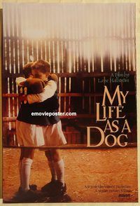 n131 MY LIFE AS A DOG one-sheet movie poster '85 Hallstrom
