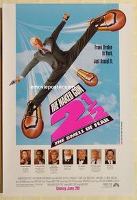 n133 NAKED GUN 2 1/2 advance one-sheet movie poster '91 Nielsen, Simpson