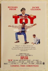 n205 TOY advance one-sheet movie poster '82 Richard Pryor, Gleason