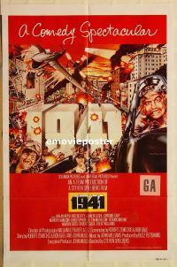 y005 1941 one-sheet movie poster '79 Spielberg, John Belushi, McMacken art!