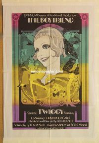 y145 BOY FRIEND Aust one-sheet movie poster '71 Twiggy, Tommy Tune