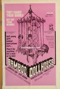 y108 BIG DOLL HOUSE one-sheet movie poster R80 Bamboo Dollhouse!