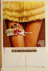 y102 BEST HOUSE IN LONDON one-sheet movie poster '69 sexy cathouse!