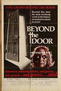 y103 BEYOND THE DOOR one-sheet movie poster '74 demoniac possession lives!