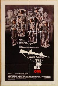 y114 BIG RED ONE one-sheet movie poster '80 Sam Fuller, Lee Marvin