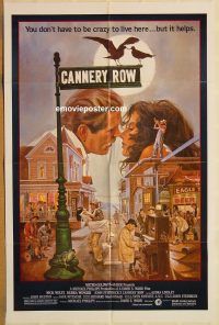 y180 CANNERY ROW one-sheet movie poster '82 Nick Nolte, Debra Winger