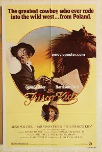 y427 FRISCO KID one-sheet movie poster '79 Gene Wilder, Harrison Ford