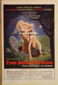 y430 FROM BEYOND THE GRAVE one-sheet movie poster '73 Peter Cushing