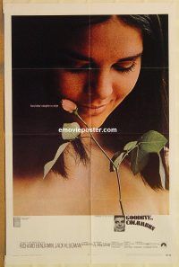 y474 GOODBYE COLUMBUS one-sheet movie poster '69 sexy Ali MacGraw!