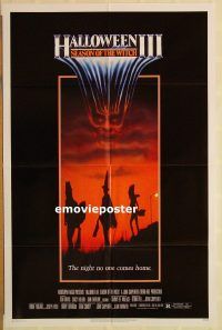 y497 HALLOWEEN 3 one-sheet movie poster '82 Season of the Witch!