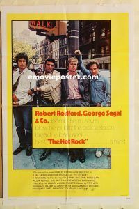 y536 HOT ROCK one-sheet movie poster '72 Robert Redford, George Segal