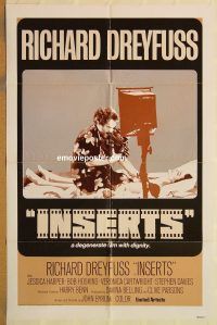 y571 INSERTS one-sheet movie poster '76 Dreyfuss, Harper, sex