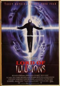 y674 LORD OF ILLUSIONS one-sheet movie poster '95 Clive Barker, Bakula