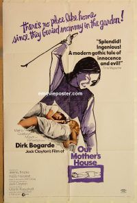 y840 OUR MOTHER'S HOUSE one-sheet movie poster '67 Dirk Bogarde