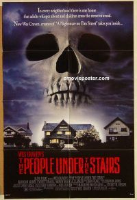 y863 PEOPLE UNDER THE STAIRS one-sheet movie poster '91 Wes Craven, horror!