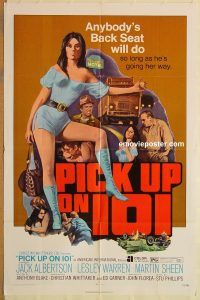 y869 PICK UP ON 101 one-sheet movie poster '72 sexy Lesley Ann Warren!