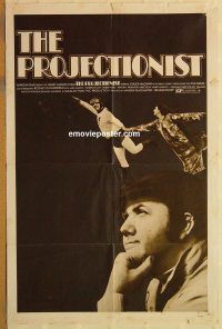 y892 PROJECTIONIST one-sheet movie poster '71 Chuck McCann, Dangerfield