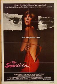 y982 SEDUCTION one-sheet movie poster '82 Morgan Fairchild, Sarrazin