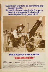 z040 SOMETHING BIG style B one-sheet movie poster '71 Dean Martin, Keith