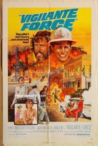 z194 VIGILANTE FORCE one-sheet movie poster '76 Kris Kristofferson