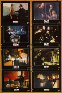 a022 8MM 8 movie lobby cards '99 Nicolas Cage, Joaquin Phoenix