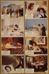 a113 BLOODLINE 8 Spanish/US movie lobby cards '79 Audrey Hepburn