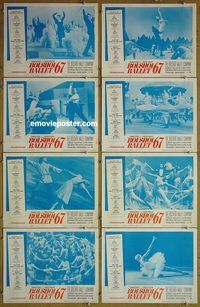 a123 BOLSHOI BALLET 67 8 movie lobby cards '66 famous Russian ballet!