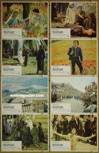 a137 BROTHER SUN SISTER MOON 8 movie lobby cards '73 Franco Zeffirelli