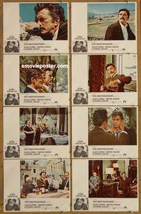 a138 BROTHERHOOD 8 movie lobby cards '68 Kirk Douglas, Alex Cord