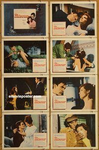 a173 COLLECTOR 8 movie lobby cards '65 Terence Stamp, Samantha Eggar