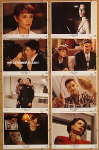 a178 COPYCAT 8 Spanish/US movie lobby cards '95 Sigourney Weaver, Hunter