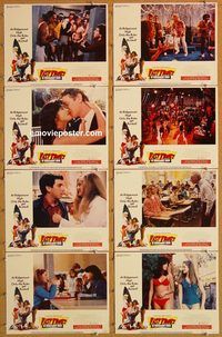 a259 FAST TIMES AT RIDGEMONT HIGH 8 movie lobby cards '82 Sean Penn
