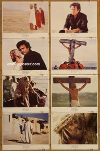 a310 GOSPEL ROAD 8 movie lobby cards '73 Johnny Cash, Kristofferson