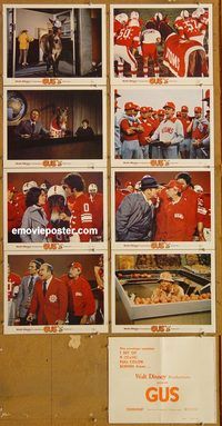 a326 GUS 8 movie lobby cards '76 Walt Disney, Don Knotts football!
