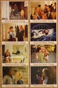 a332 HAND THAT ROCKS THE CRADLE 8 movie lobby cards '92 De Mornay
