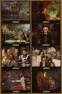 a340 HAUNTED MANSION 8 movie lobby cards '03 Eddie Murphy, Disney