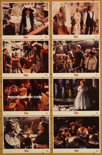 a351 HOOK 8 movie lobby cards '91 Dustin Hoffman, Robin Williams
