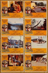 a352 HOOPER 8 movie lobby cards '78 Burt Reynolds, Jan-Michael Vincent