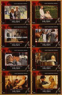 a364 HUSH 8 movie lobby cards '98 Gwyneth Paltrow, Jessica Lange