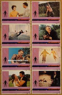 a372 ILLUSTRATED MAN 8 movie lobby cards '69 Ray Bradbury, Steiger