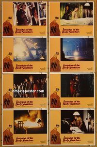 a379 INVASION OF THE BODY SNATCHERS 8 movie lobby cards '78 Sutherland