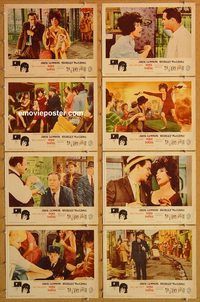 a382 IRMA LA DOUCE 8 movie lobby cards '63 Billy Wilder, Jack Lemmon
