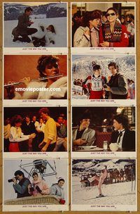 a404 JUST THE WAY YOU ARE 8 movie lobby cards '84 Kristy McNichol