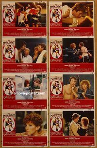 a458 MAIN EVENT 8 movie lobby cards '79 Barbra Streisand, O'Neal