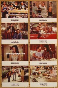 a489 MULTIPLICITY 8 movie lobby cards '96 many Michael Keatons!