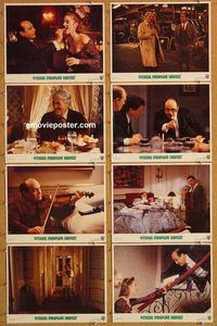 a526 OTHER PEOPLE'S MONEY 8 movie lobby cards '91 Danny DeVito, Peck