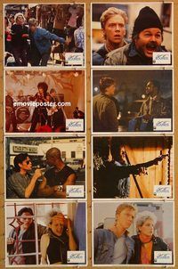a527 OUT OF BOUNDS 8 movie lobby cards '86 Anthony Michael Hall